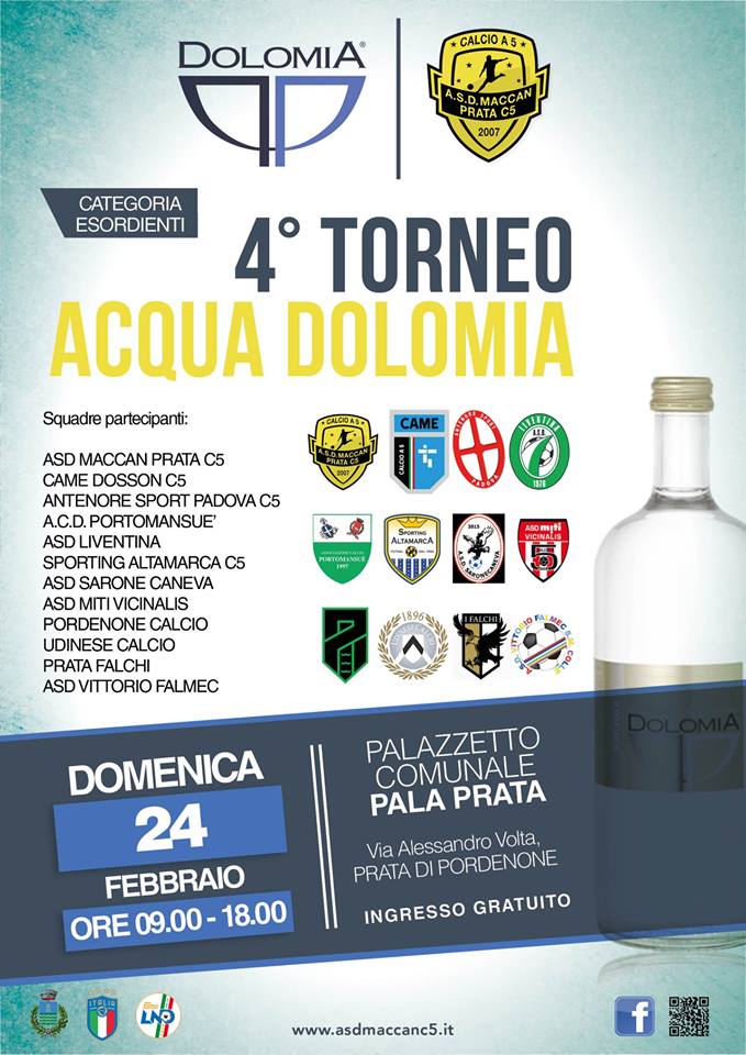 quarto torneo Acqua Dolomia