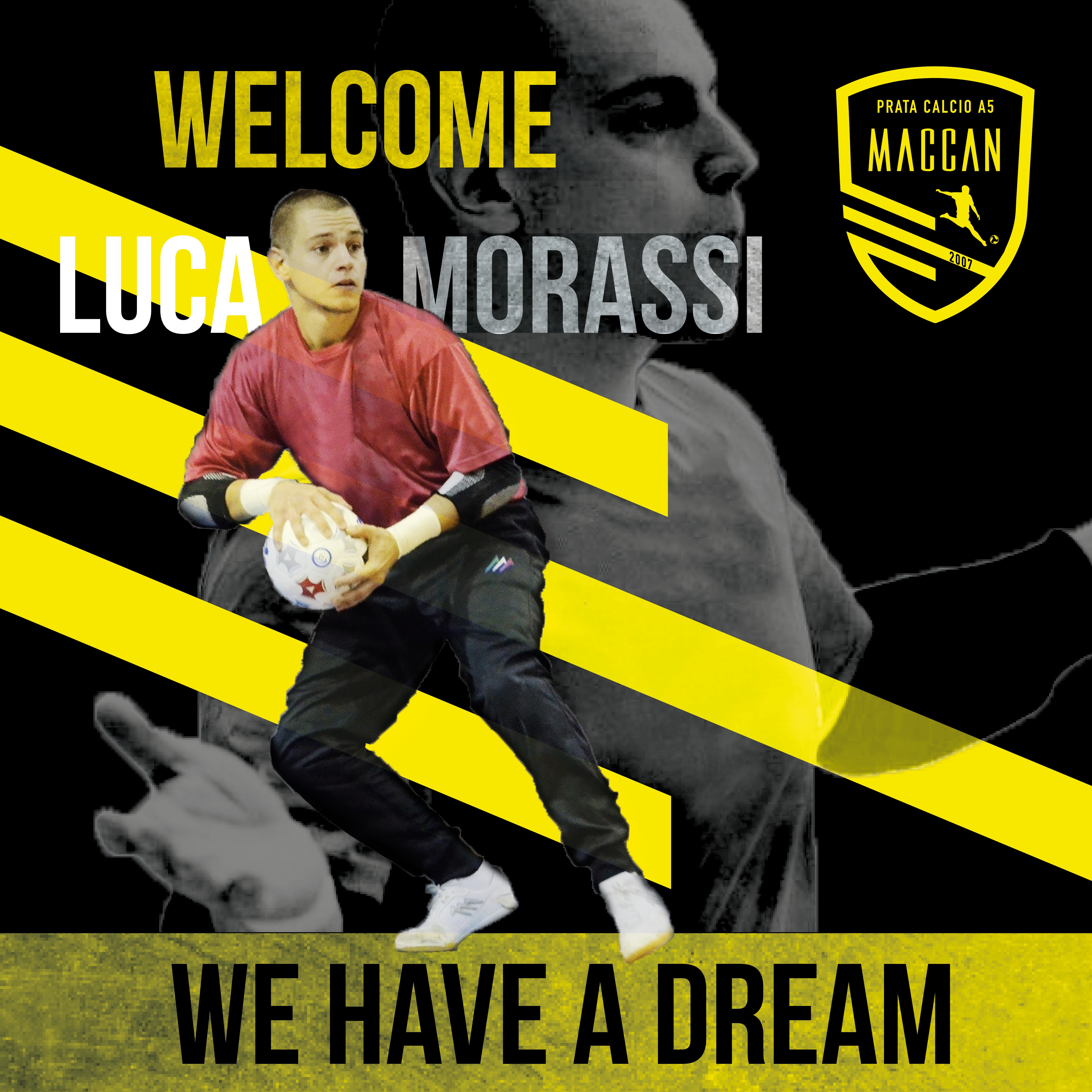 Welcome Luca Morassi
